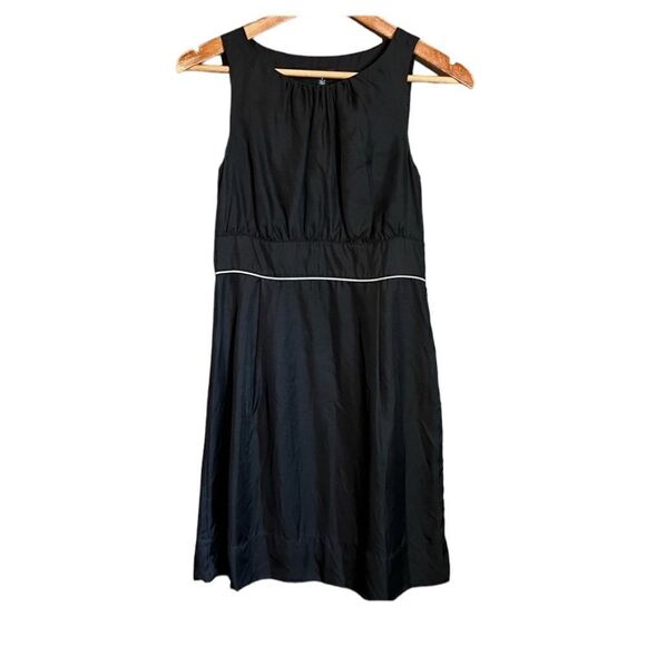 Jacob black 100% silk dress lined - Picture 1 of 11